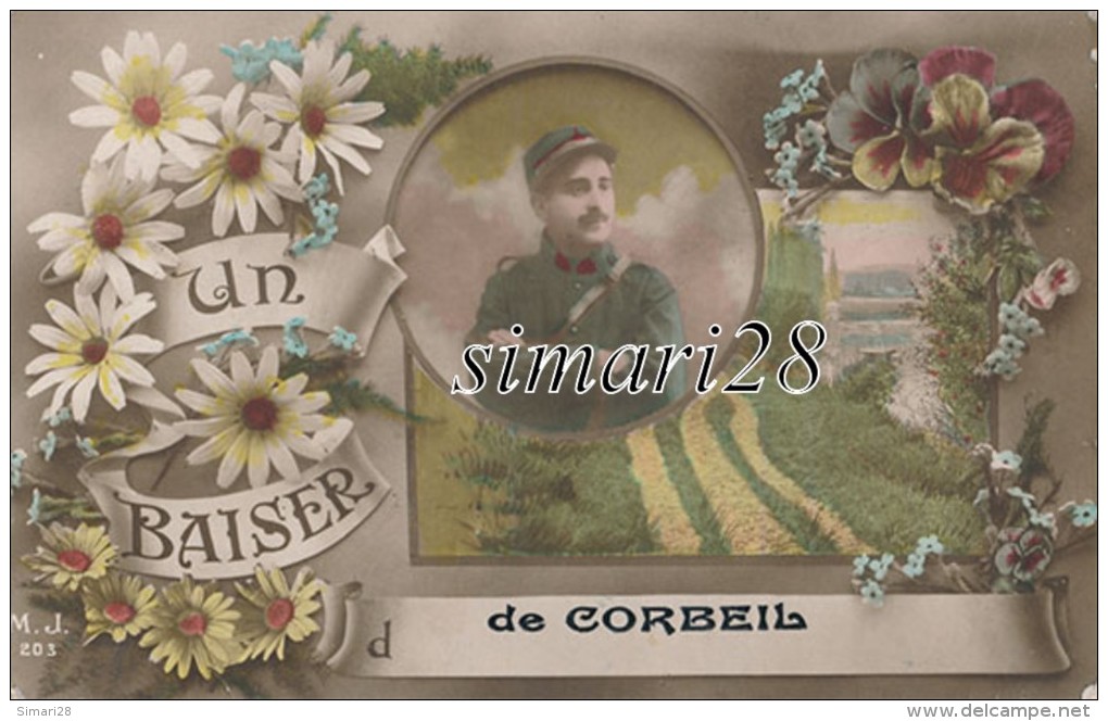 CORBEIL - UN BAISER DE CORBEIL - Corbeil Essonnes