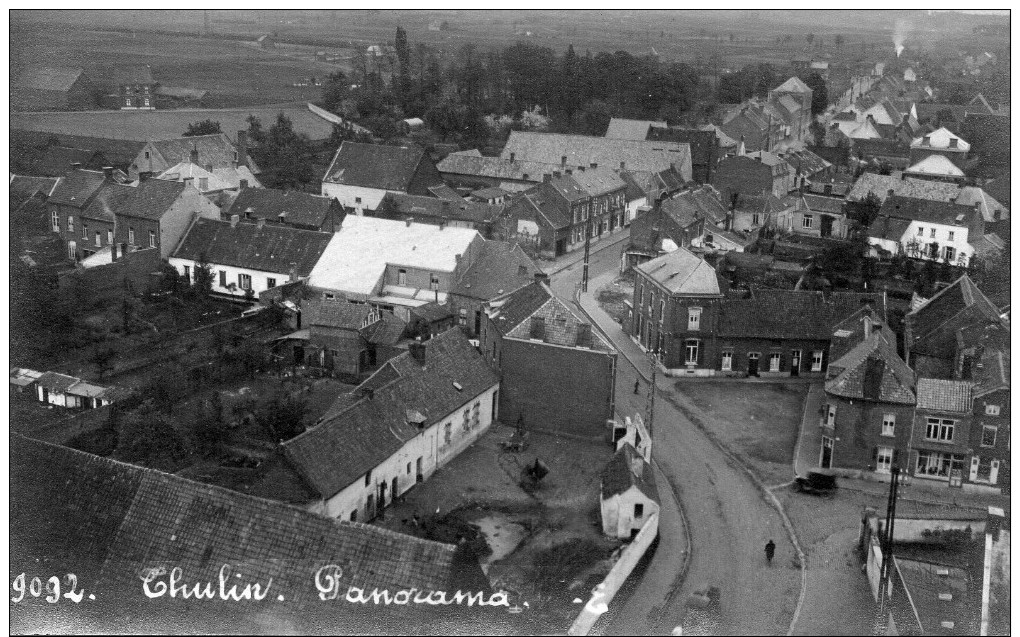 Carte Postale Photo Panorama Thulin ( RARE ) - Other & Unclassified