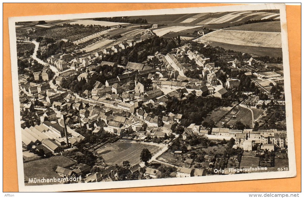 Munchenbernsdorf 1930 Postcard - Greiz