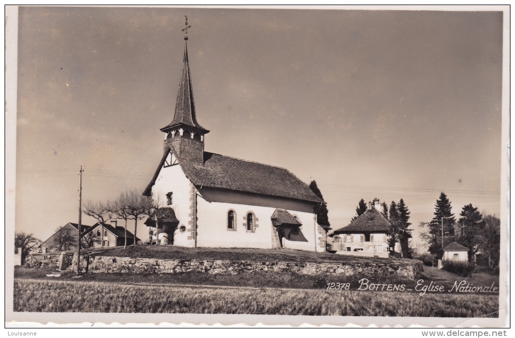 BOTTENS - ÉGLISE  NATIONALE -  CPSM - Autres & Non Classés