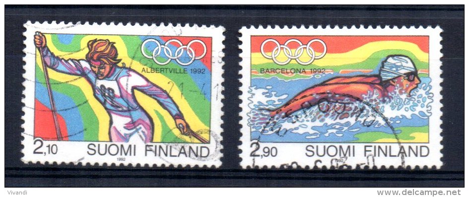 Finland - 1992 - Olympic Games - Used - Used Stamps