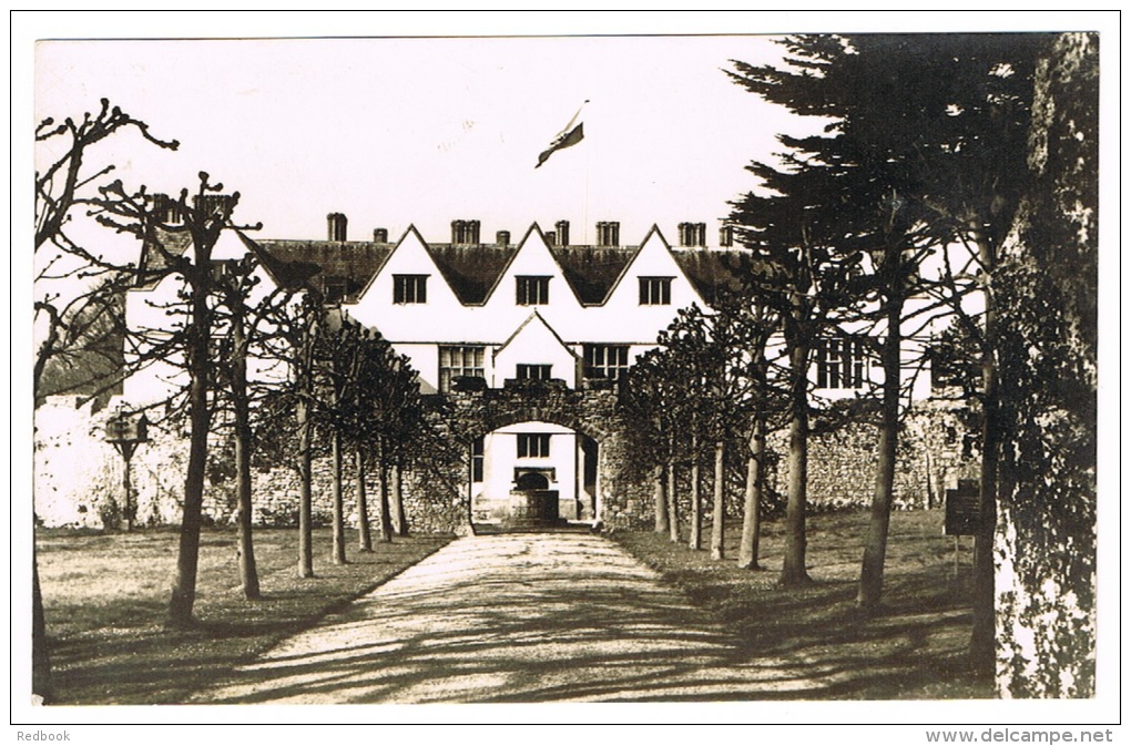 RB 996 -  Real Photo Postcard -  St Fagan's Castle From Main Gates - Cardiff Glamorgan Wales - Glamorgan