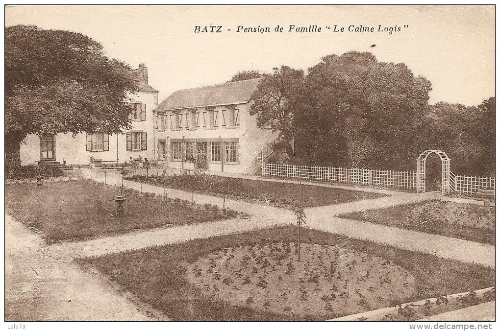 Batz - Pension De Famille "Le Calme Logis" - Batz-sur-Mer (Bourg De B.)