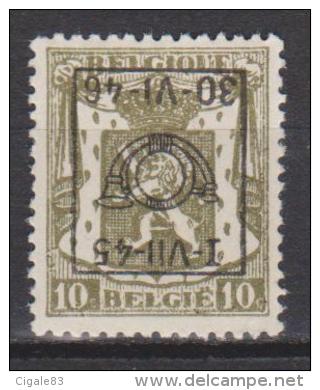 Belgique N° PRE540-Cu *** "Petit Sceau" Surcharge Renversée - 1945 - Typo Precancels 1936-51 (Small Seal Of The State)