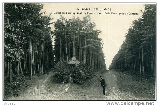 76 CANTELEU ++ Châlet Du Touring-Club De France Dans La Forêt Verte, Près De Canteleu ++ - Canteleu
