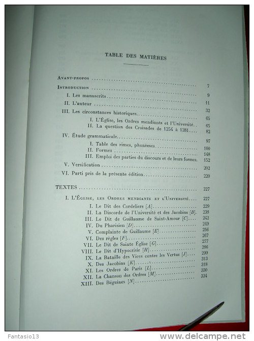" OEUVRES COMPLETES De RUTEBEUF " Publiées Par Edmond FARAL Et Julia BASTIN  T.1  1977 Moyen-âge Littérature - Altri & Non Classificati