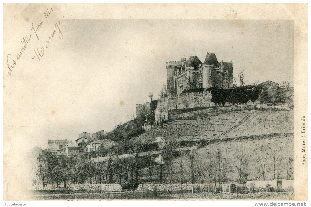 CPA 43 CHATEAU PAULHAC PRES BRIOUDE 1903 - Brioude