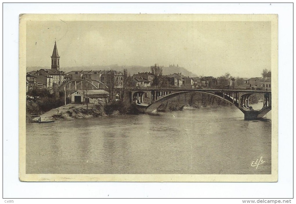 Carte Postale - Montauban - Pont Neuf Et Faubourg De Sapiac - Montauban