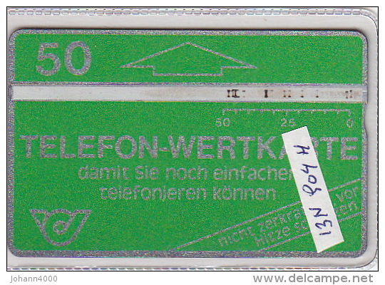 Telefonkarte Österreich  Geb. ANK 13N    Nummer :   Nr.904H   3mm Wertspur Mit Kerbe - Oesterreich