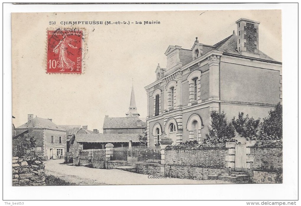 250  -  Champteussé  -   La Mairie - Autres & Non Classés