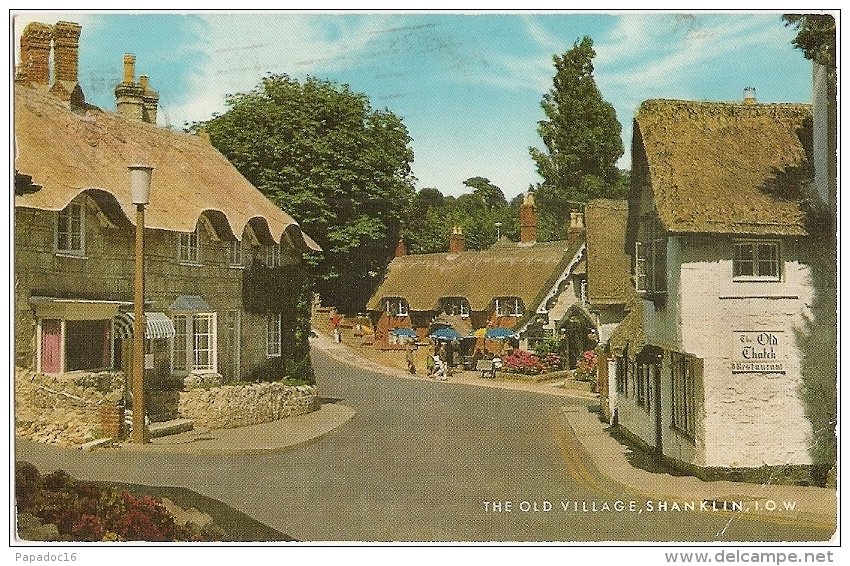 GB - IOW - The Old Village, Shanklin, I.O.W. -  W. J. Nigh &amp; Sons Ltd N° KYW 749 (circ. 1976) - Other & Unclassified