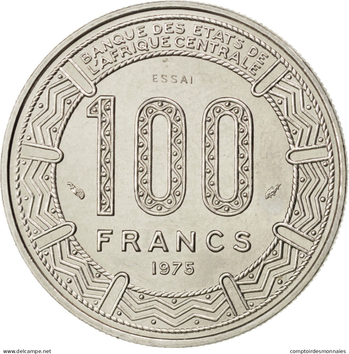 Monnaie, Cameroun, 100 Francs, 1975, Paris, SPL, Nickel, KM:E16 - Kamerun