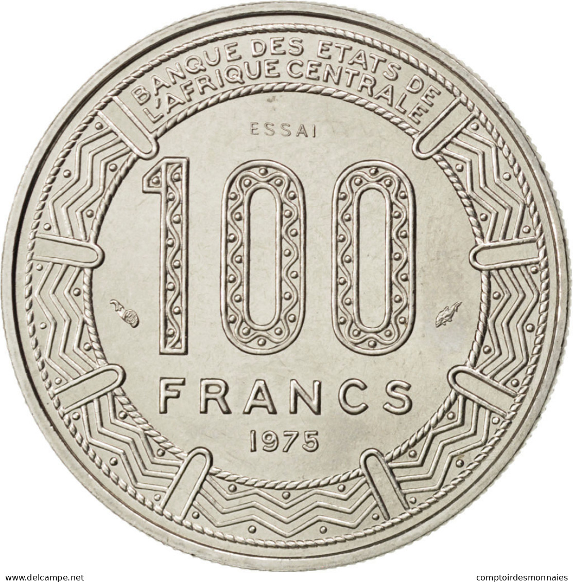 Monnaie, Cameroun, 100 Francs, 1975, Paris, SPL, Nickel, KM:E16 - Cameroun
