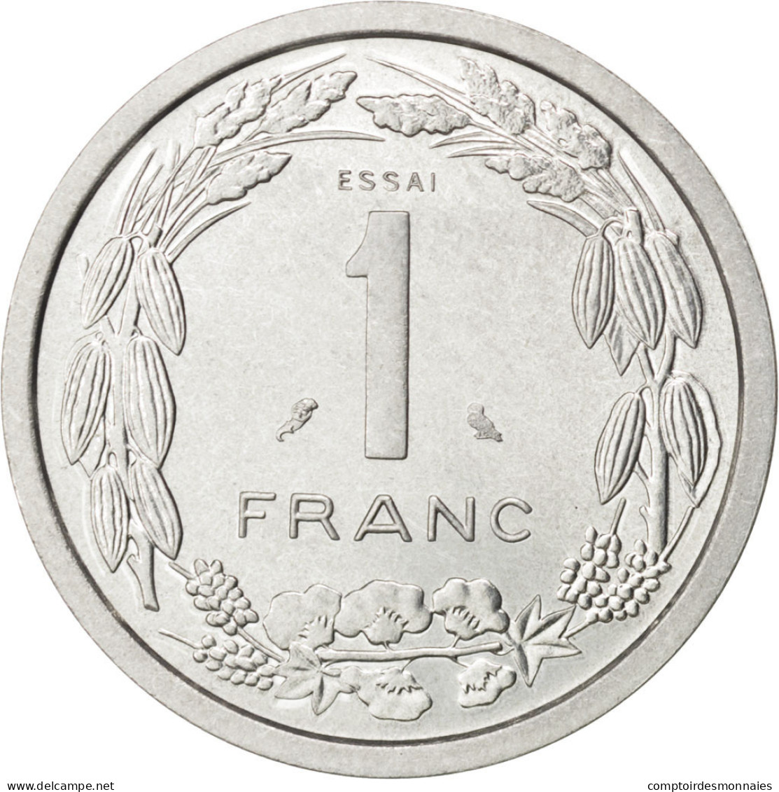 Monnaie, États De L'Afrique équatoriale, Franc, 1969, Paris, SPL, Aluminium - Camerun