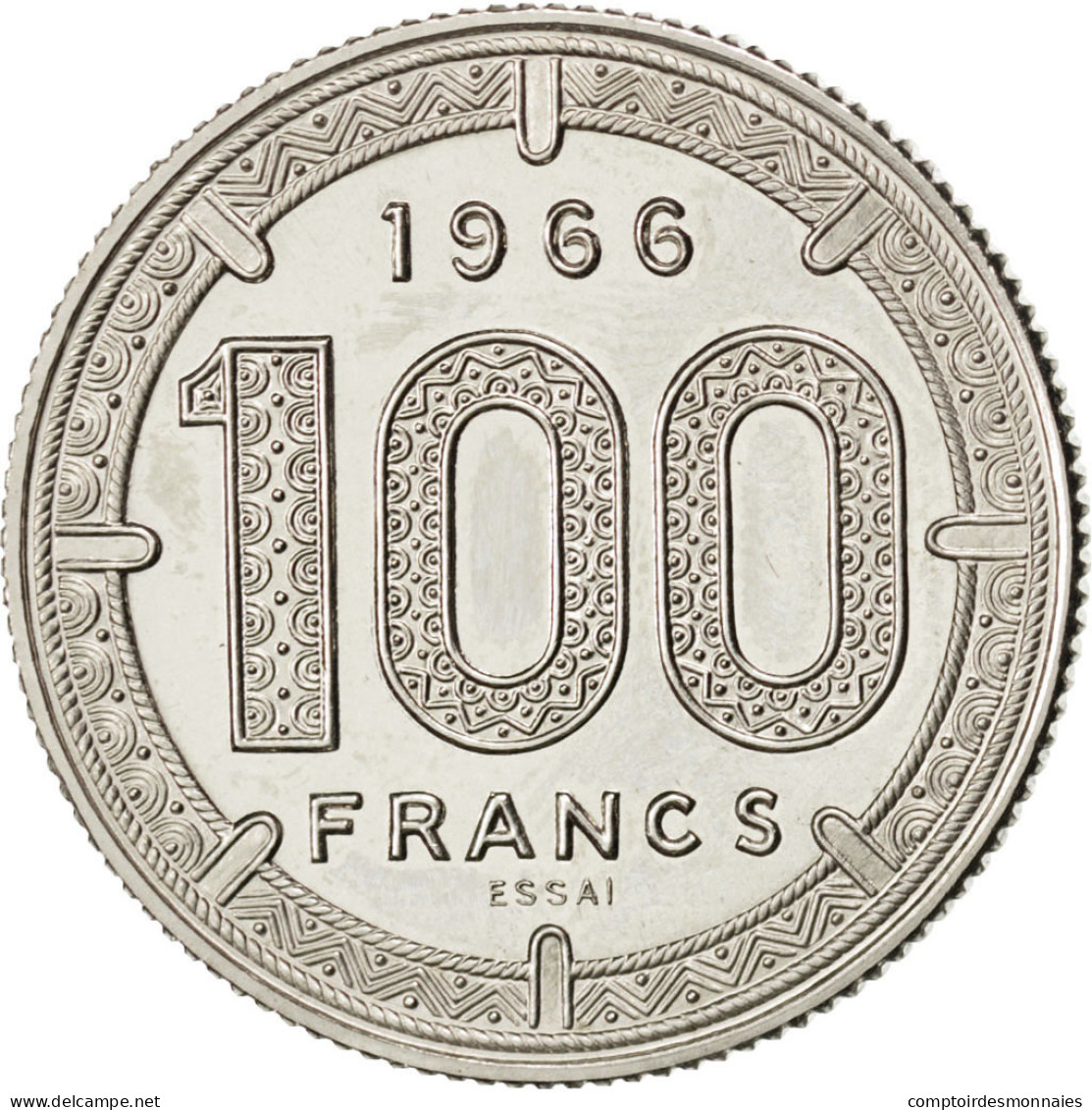 Monnaie, Cameroun, 100 Francs, 1966, Paris, SPL, Nickel, KM:E11 - Cameroon