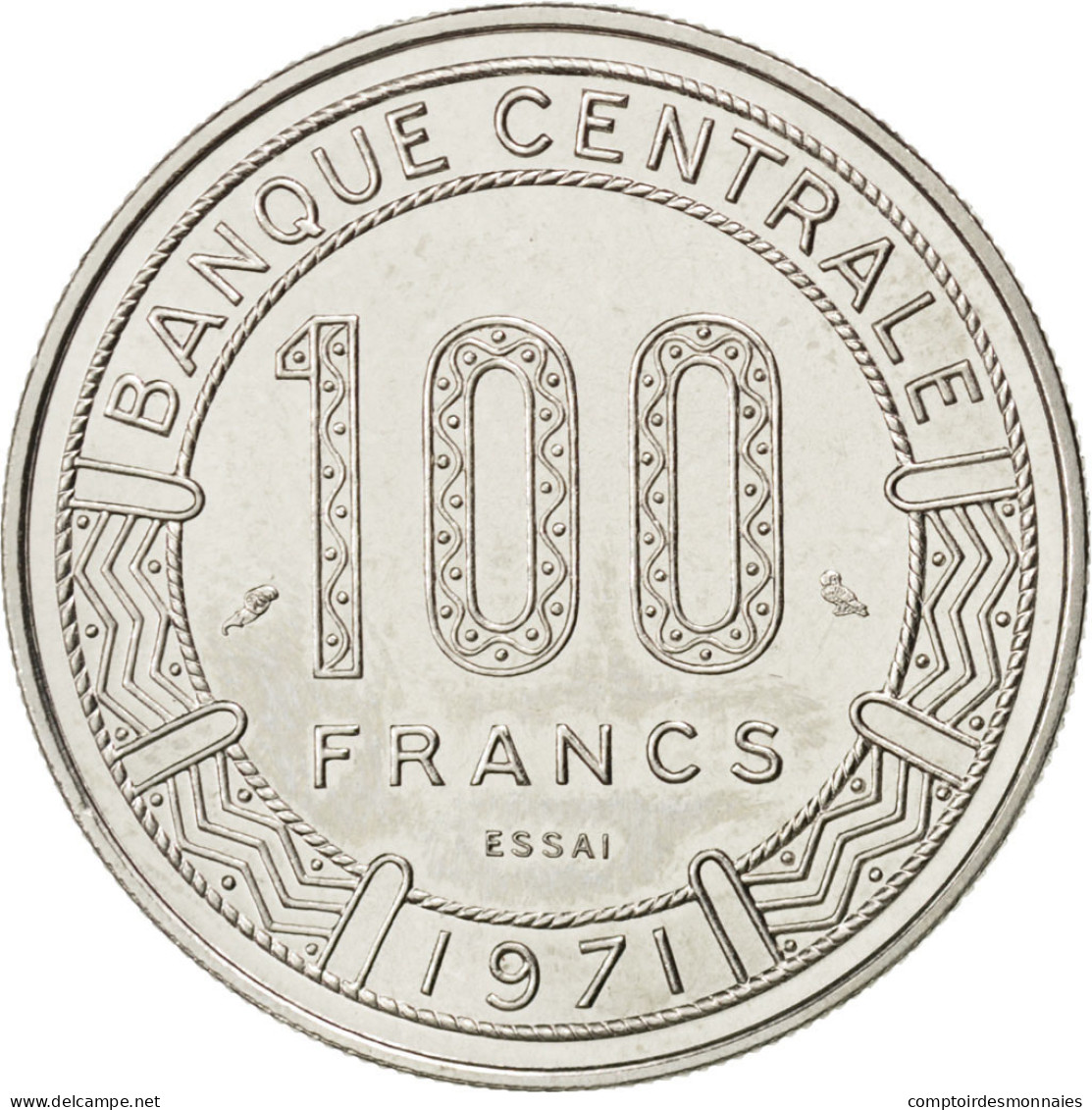 Monnaie, Cameroun, 100 Francs, 1971, Paris, SPL, Nickel, KM:E13 - Cameroun