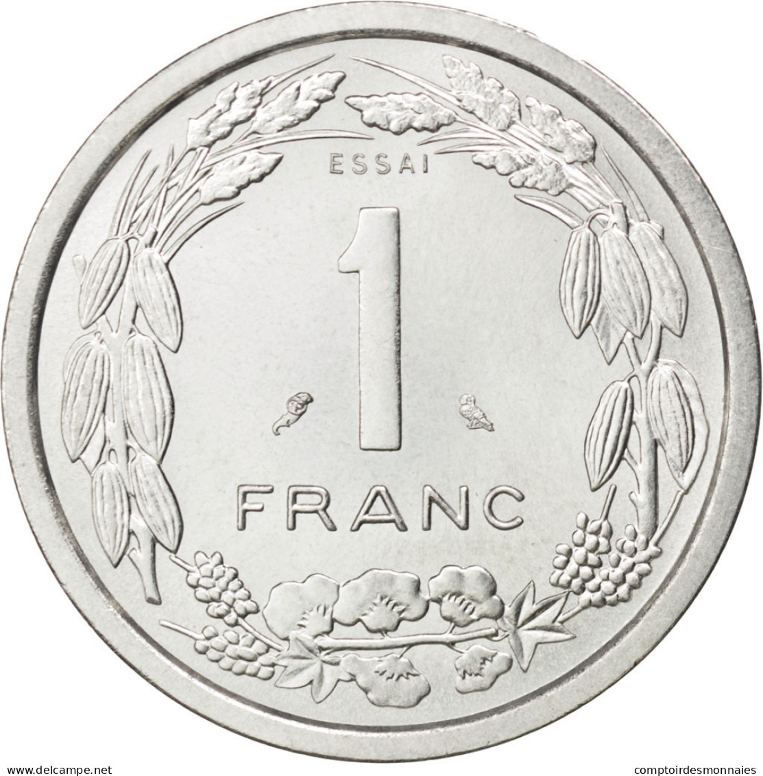 Monnaie, États De L'Afrique Centrale, Franc, 1974, Paris, SPL, Aluminium, KM:E2 - Autres – Afrique