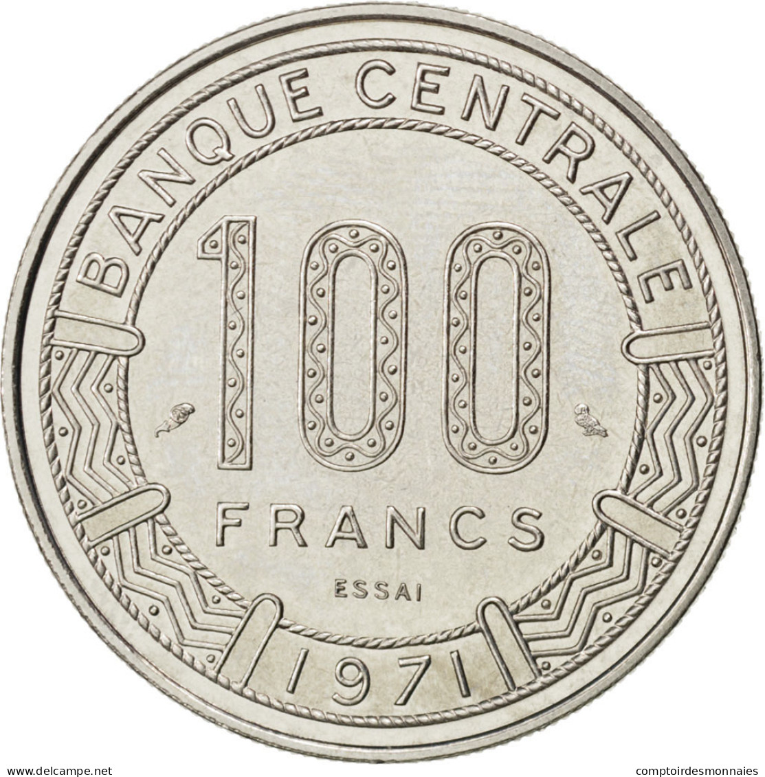 Monnaie, Cameroun, 100 Francs, 1971, Paris, SPL, Nickel, KM:E13 - Cameroun