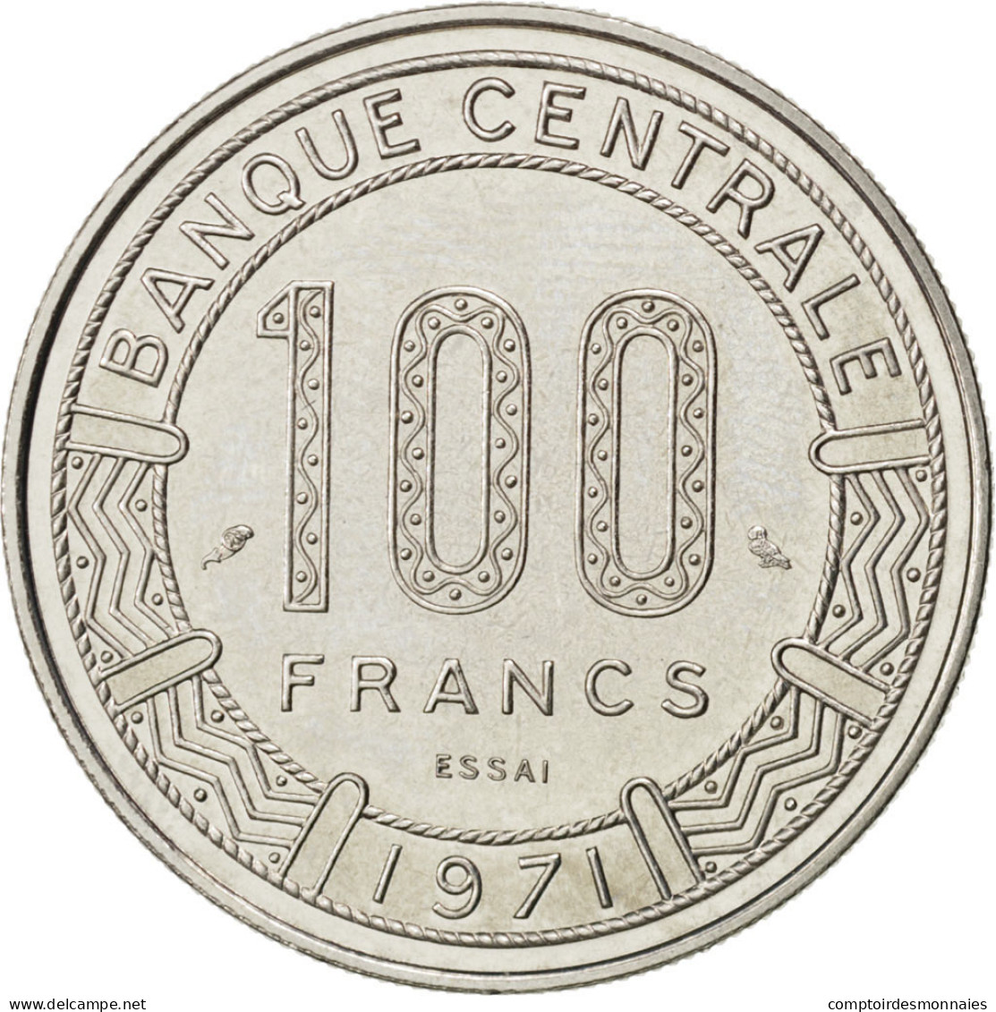 Monnaie, Cameroun, 100 Francs, 1971, Paris, SPL, Nickel, KM:E13 - Cameroon