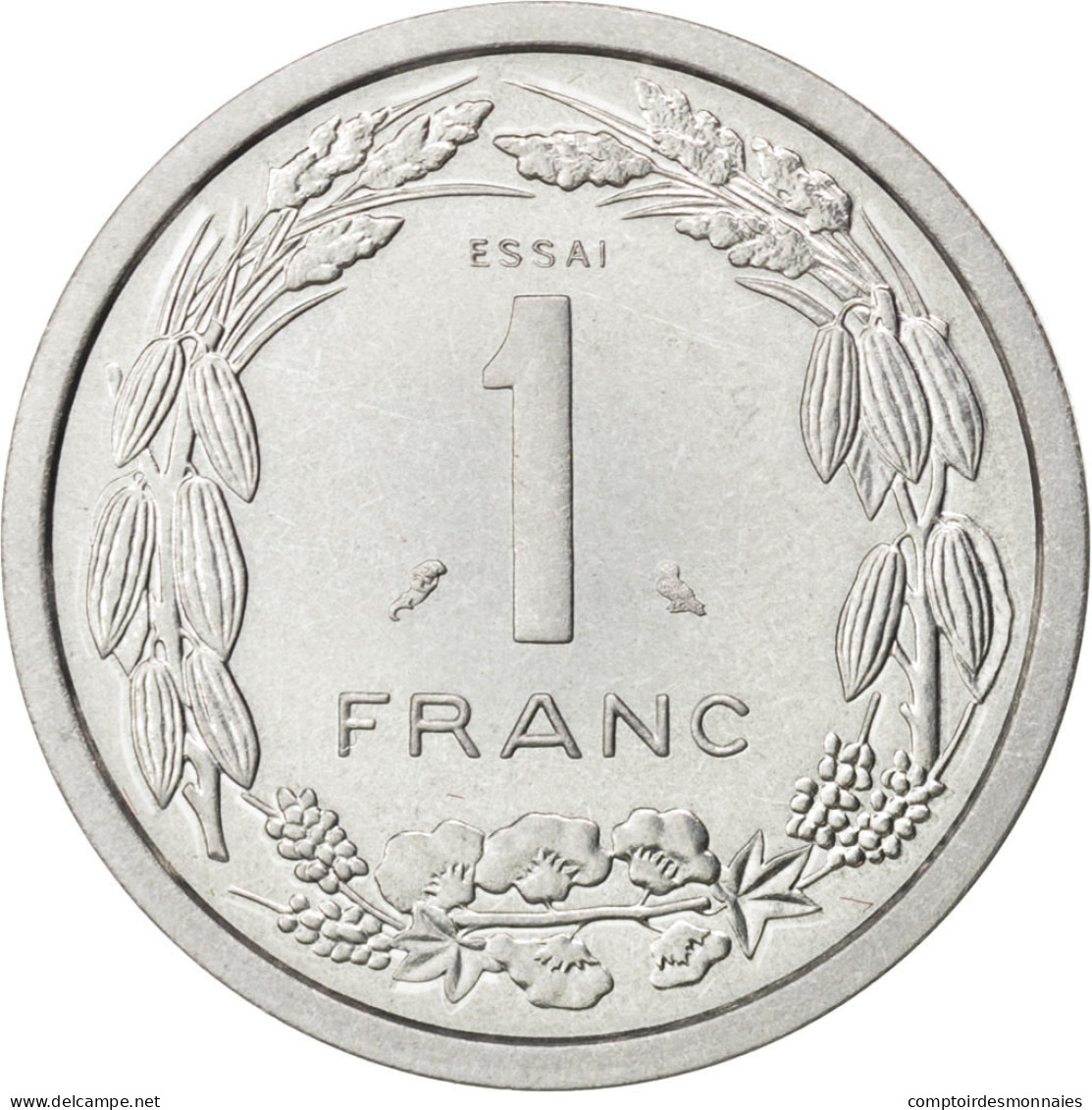 Monnaie, États De L'Afrique équatoriale, Franc, 1969, Paris, SPL, Aluminium - Cameroon