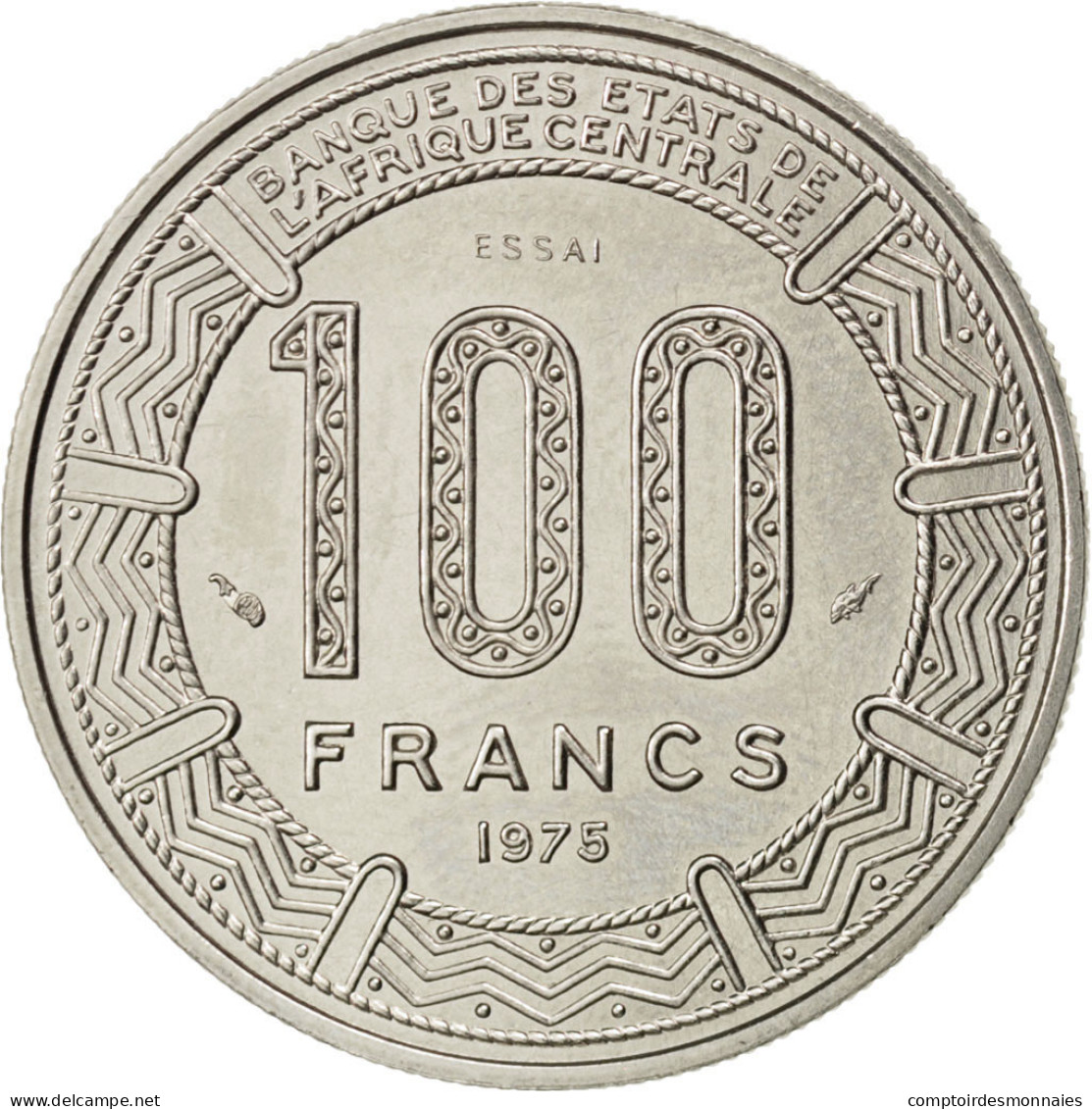 Monnaie, Cameroun, 100 Francs, 1975, Paris, SPL, Nickel, KM:E16 - Cameroon