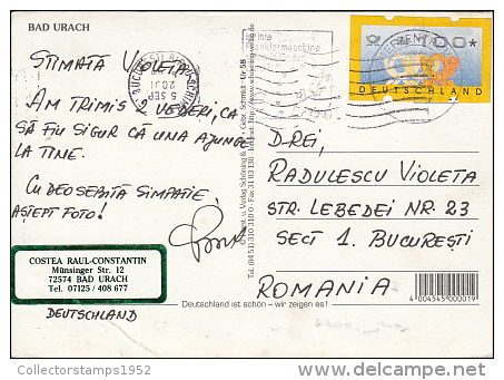 6386- POSTCARD, BAD URACH- SPA TOWN, SANATORIUM - Bad Urach