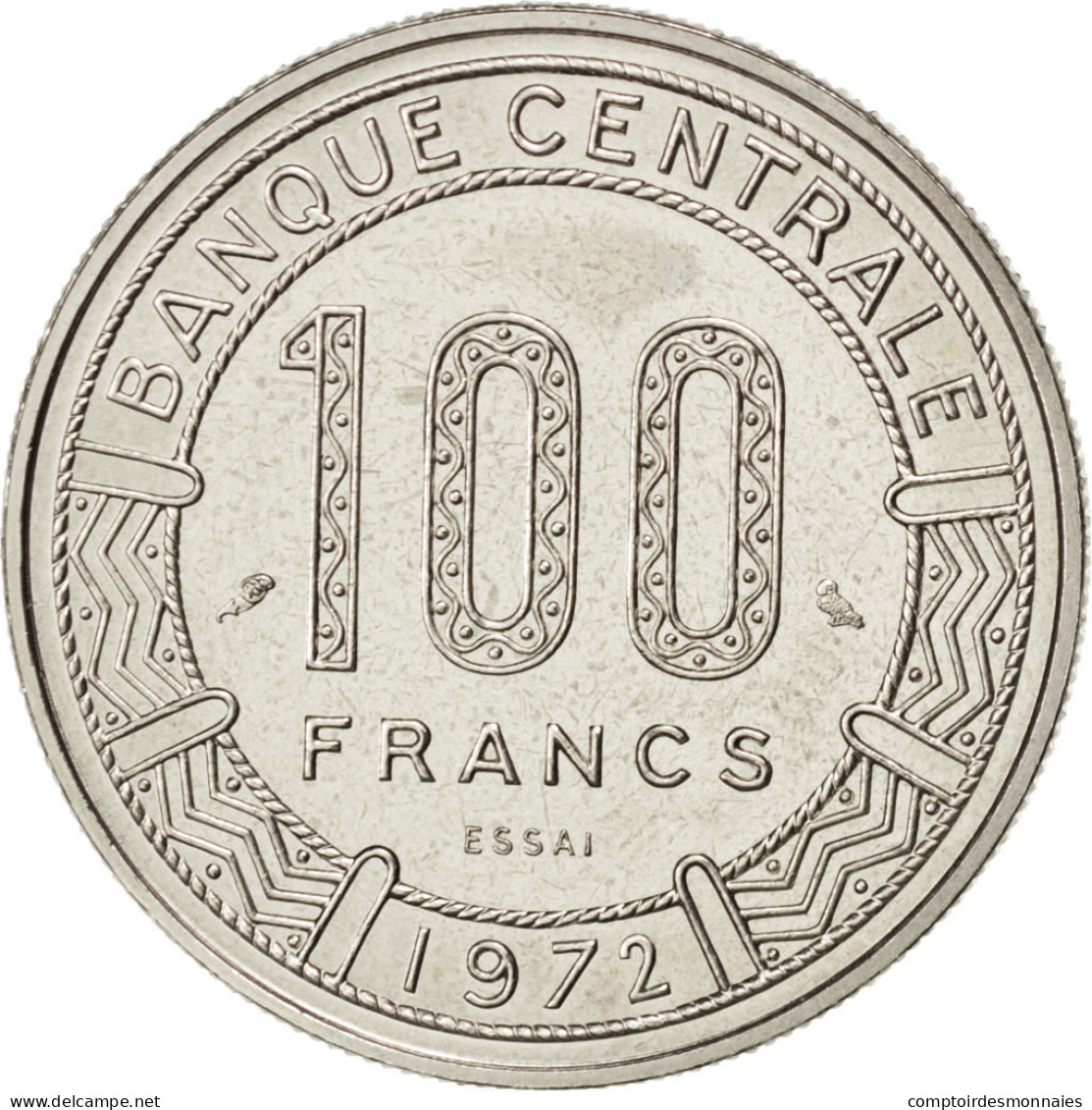 Monnaie, Cameroun, 100 Francs, 1972, Paris, SPL, Nickel, KM:E15 - Cameroun