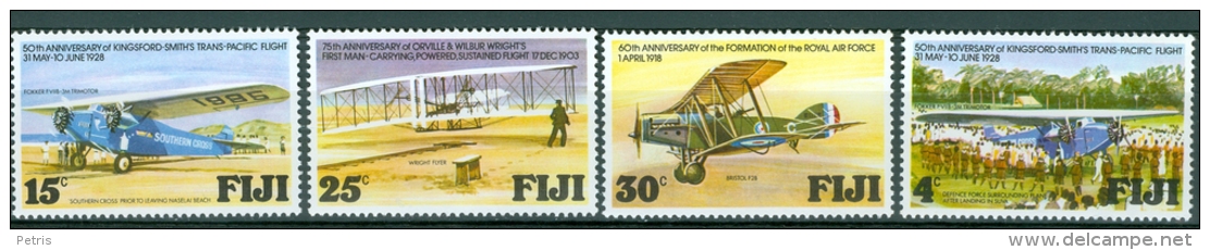 Fiji 1978 Airplanes MNH** - Lot. 3283 - Fidji (1970-...)