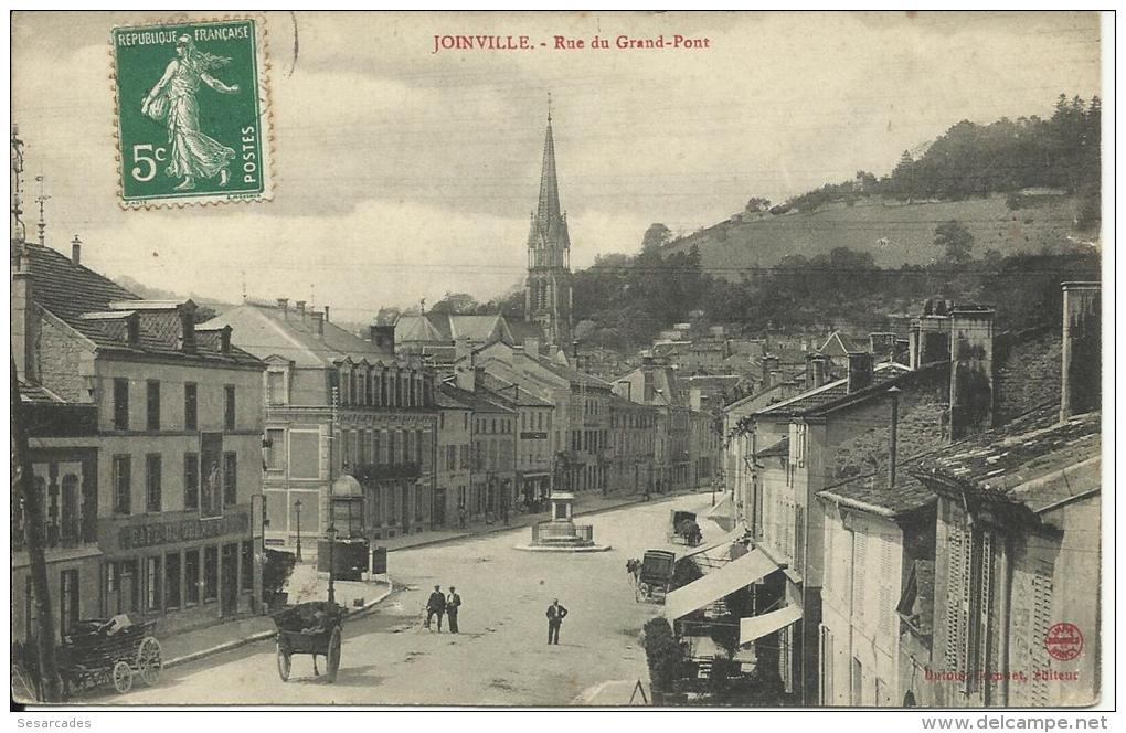 JOINVILLE, RUE DU GRAND-PONT - Joinville