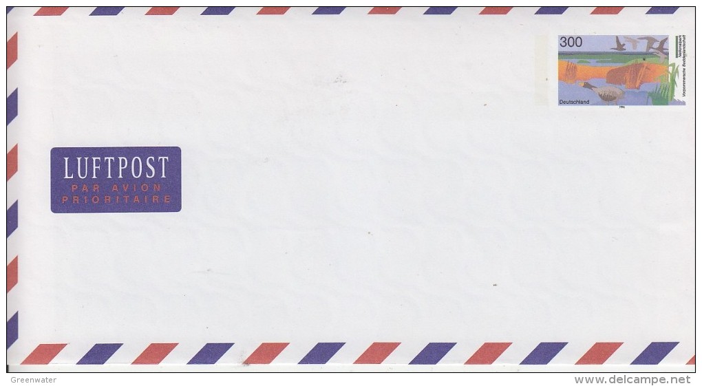 Germany 1996 Nationalpark Vorpommersche Boddenlandschaft Cover Unused (F2426) - Enveloppes - Neuves