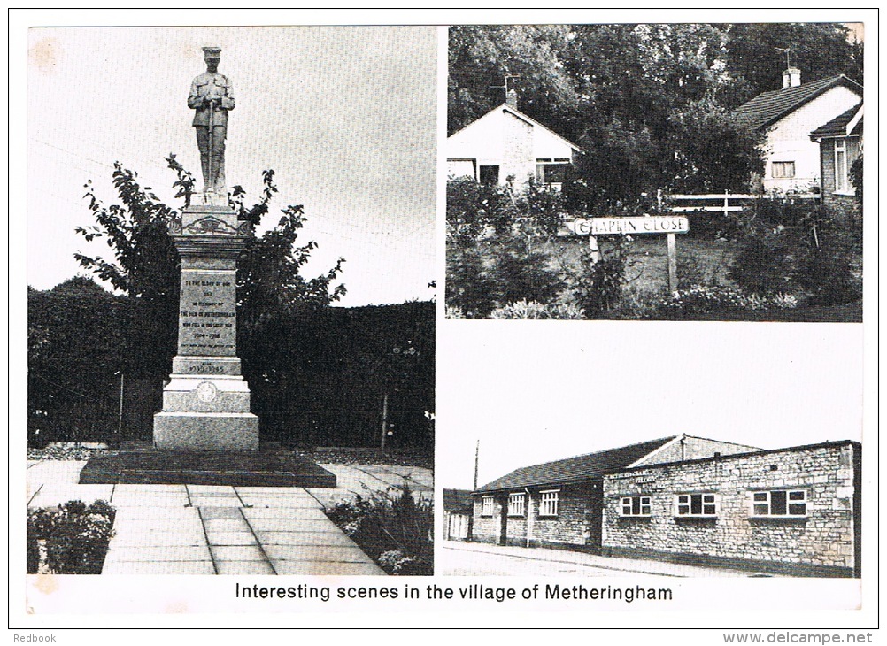 RB 999 - Multiview Postcard - Interesting Scenes In The Village Of Metheringham - Lincolnshire - Autres & Non Classés