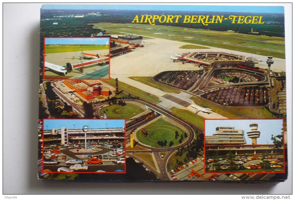 AEROPORT / AIRPORT / FLUGHAFEN      BERLIN TEGEL - Aerodrome