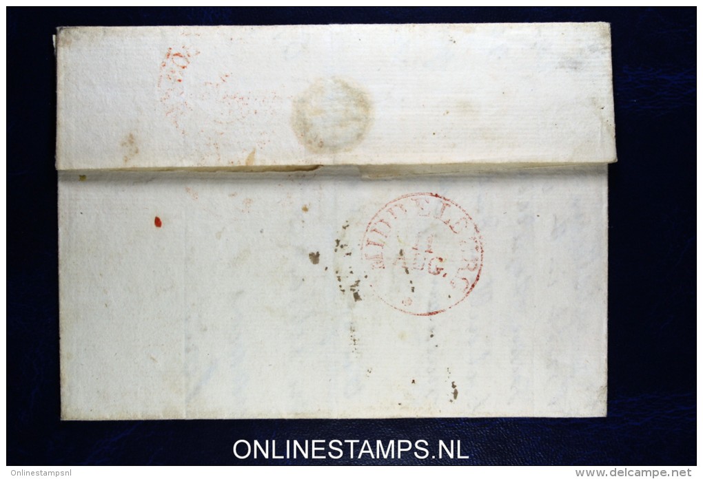 Nederland: Complete Brief Van 's-Hertogenbosch Naar Middelburg - ...-1852 Precursori