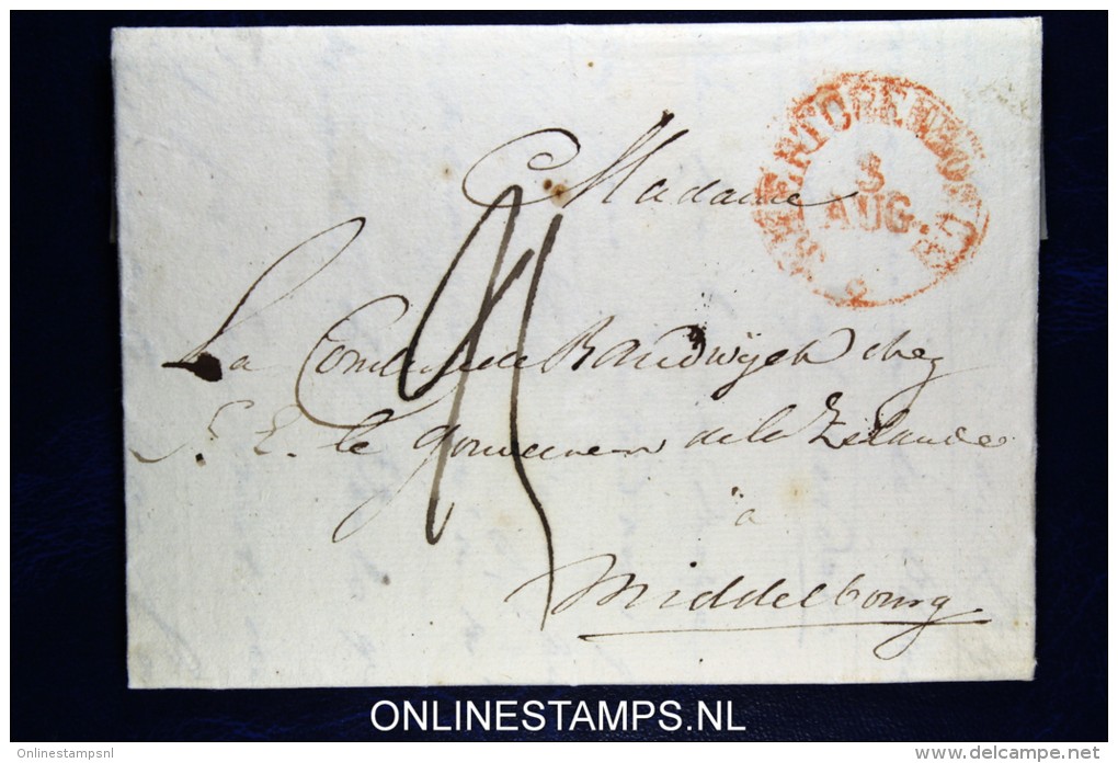 Nederland: Complete Brief Van 's-Hertogenbosch Naar Middelburg, - ...-1852 Voorlopers