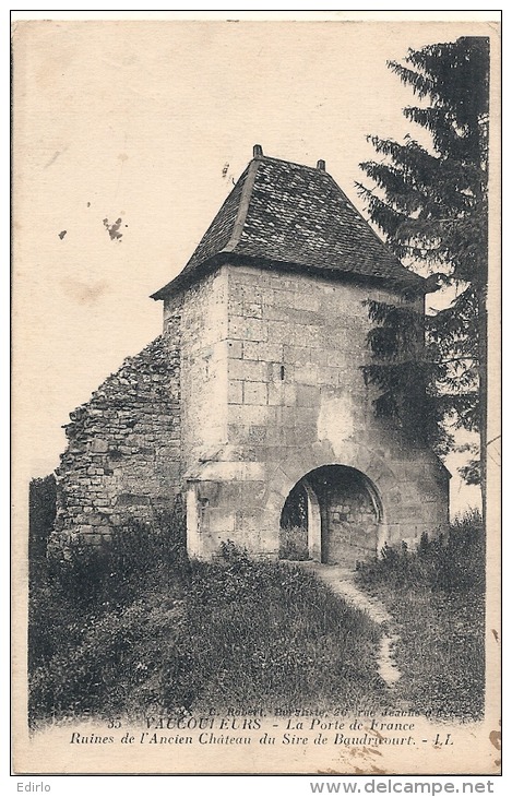 VAUCOULEURS  La Porte De France Timbrée TB - Autres & Non Classés