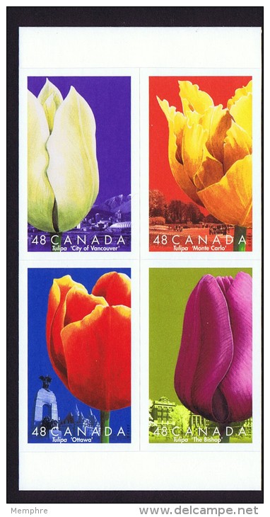 2002  Tulips  Sc 1946 - BK 257 - Heftchenblätter