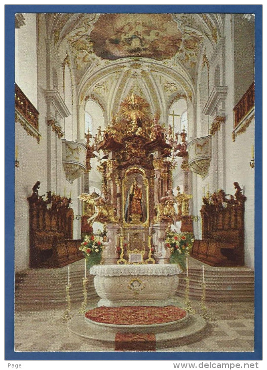 Wemding,Wallfahrtskirche Maria Brünnlein,Innenaufnahme,ca.1960-1970, - Wemding