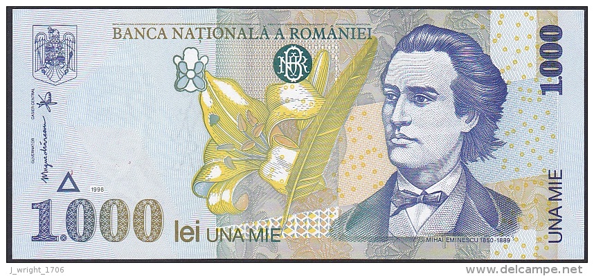 Romania, 1000 Lei, P.106 (1998) UNC - Romania