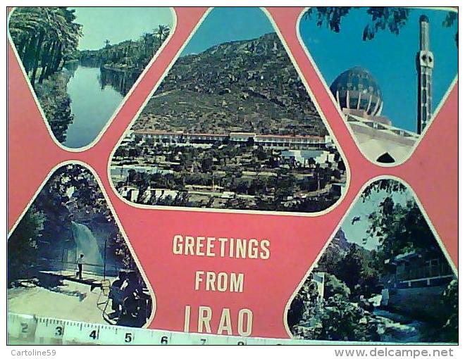 IRAQ  VUES  VB1978 2 BOLLI STAMP SELO TIMBRE EN9453 - Iraq