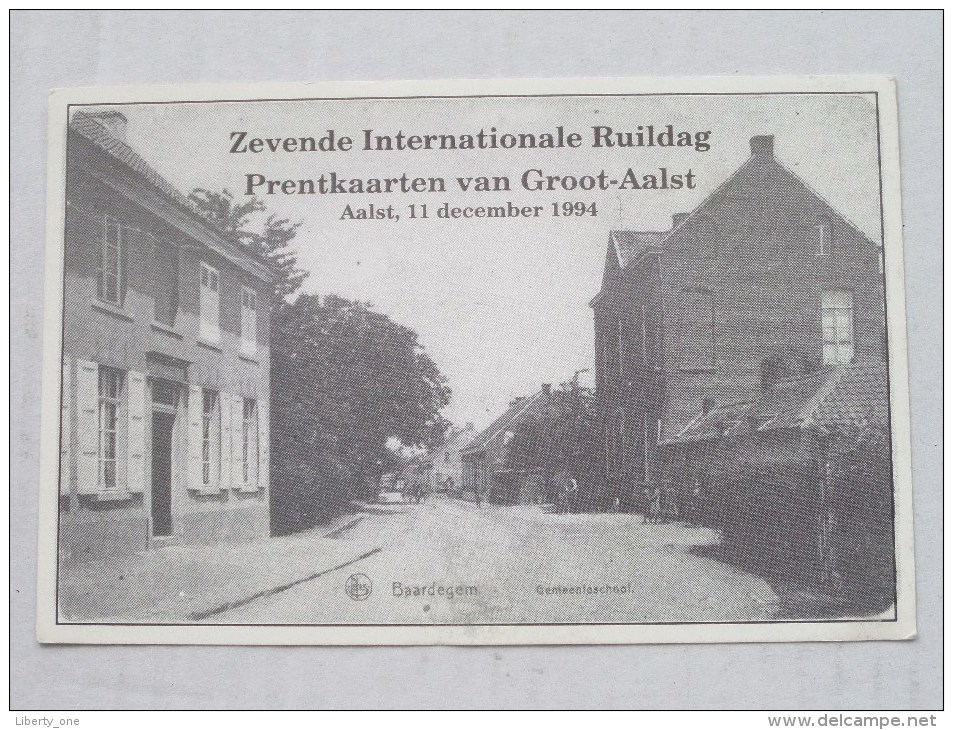 Zevende Internationale Ruildag Prentkaarten Van Groot Aalst / Anno 1994 ( Baardegem - Zie Foto Voor Details ) - Bourses & Salons De Collections