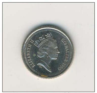 Gibraltar V. 1990  1 Pence   (40499-13) - Gibilterra