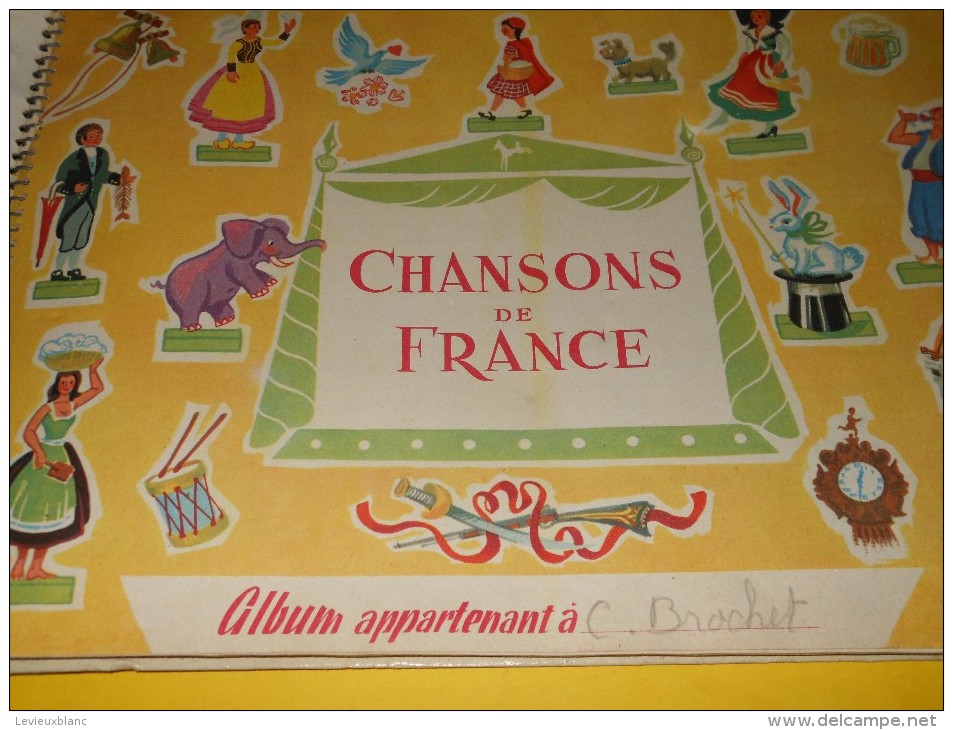 Album D´Images/"Chansons De France"/Chocolat POULAIN/Blois/Loir Et Cher/Boisseau/Deniau/Bordeaux / 1957    ALB2 - Autres & Non Classés