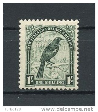 Nlle ZELANDE 1935 N° 204 * Neuf = MH  Infime Trace De Charnière  Cote 30 € Faune Oiseaux Tui Birds Fauna Animaux - Neufs