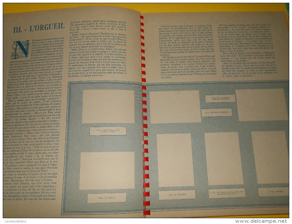 Album D´Images /Chocolat Suchard/ "La Plus Belle Histoire Des Temps"/Au Berceau De La Création/1955 ALB9 - Non Classés