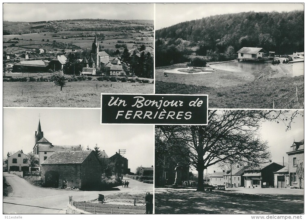 Belgique  ,   FERRIERES , Un  Bonjour - Ferrieres