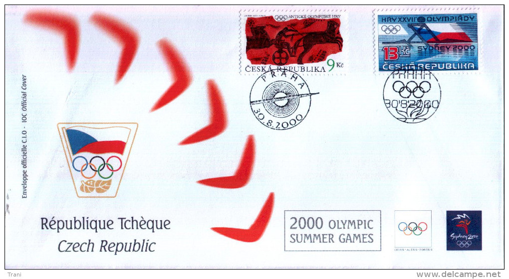 OLIMPIADI DI SYDNEY 2000 - FDC