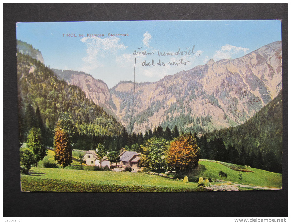 AK NEUBERG A.d.Mürz Krampen Tirol B. Mürzzuschlag 1911 /// D*14388 - Mürzzuschlag