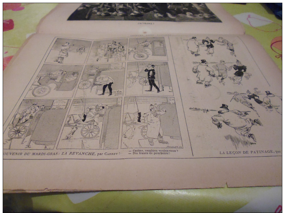 Les Annales 662 Du 1.03.1896--l'emprunt,ceux Qui Ne Font Jamais La Greve--dessins Godefroy Et Carrey - Magazines - Before 1900