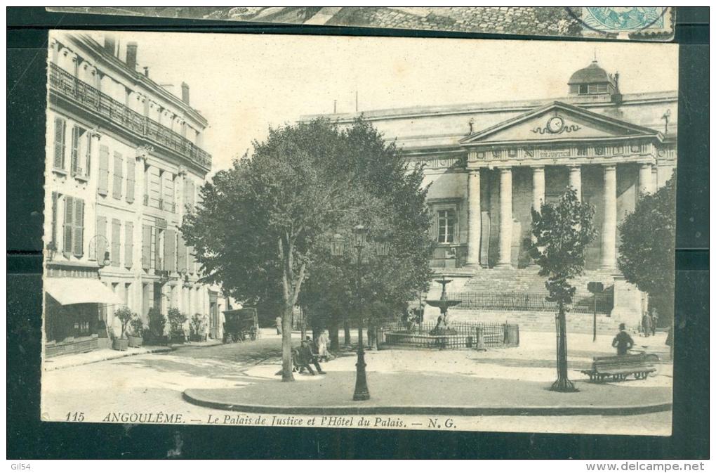 N°115 -  Angoulème - Le Palais De Justice Et L'hotel Du Palais  - Eas147 - Angouleme