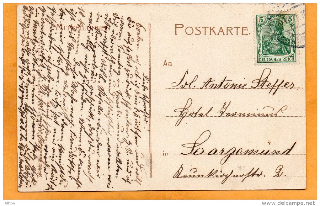 Saarlouis 1910 Postcard - Kreis Saarlouis